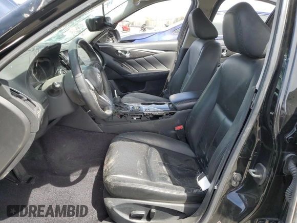 2021 Infiniti Q50 Pure with VIN JN1EV7APXMM704526, listed as a Copart auction lot 53291505 with 49,078 mi miles and Salvage title. Bid and sale history available at DreamBid. Image 7.