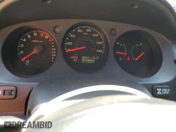 2004 Acura MDX with VIN 2HNYD18234H522720, listed as a Copart auction lot 50390425 with 217,077 mi miles and Salvage Title. Bid and sale history available at carsss.com. Image 9.
