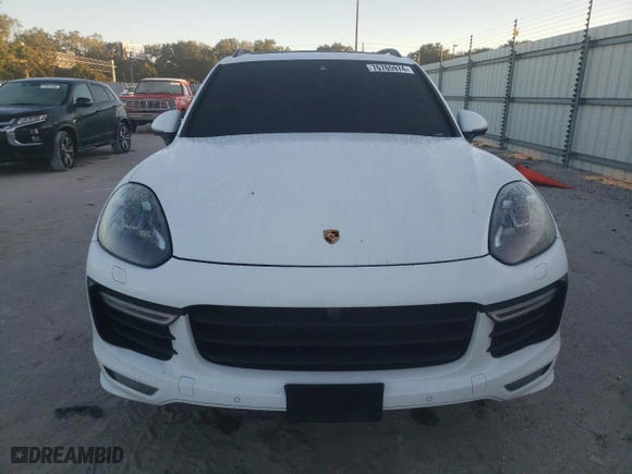 2017 Porsche Cayenne GTS with VIN WP1AD2A29HLA83277, listed as a Copart auction lot 76765974 with 47,838 mi miles and Salvage Title. Bid and sale history available at carsss.com. Image 5.