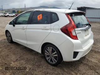 2015 Honda Fit EX-L with VIN 3HGGK5H80FM717893, listed as a Copart auction lot 58069985 with 140,926 mi miles and Clean title. Bid and sale history available at DreamBid. Image 2.