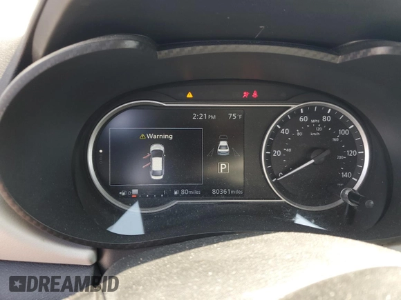 2021 Nissan Versa SV z VIN 3N1CN8EV2ML892619, wystawiony jako Copart lot #53611595 z przebiegiem 80 361 mil mil oraz Szkoda całkowita • Salvage title. Historia ofert i sprzedaży dostępna na DreamBid. Obrazek 9.