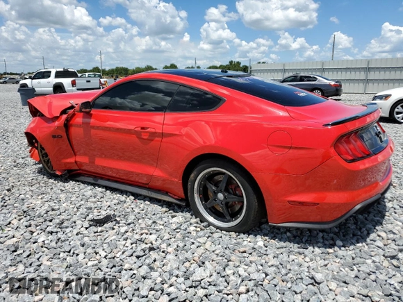2019 Ford Mustang GT with VIN 1FA6P8CF3K5201861, listed as a Copart auction lot 61360765 with 71,662 mi miles and Non repairable. Bid and sale history available at DreamBid. Image 2.