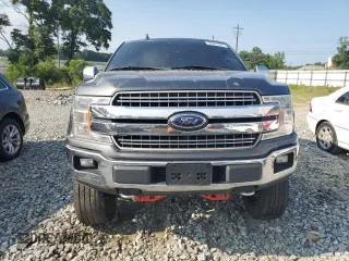 2018 Ford F-150 XL with VIN 1FTEW1EGXJFB60711, listed as a Copart auction lot 64041545 with 163,798 mi miles and Salvage title. Bid and sale history available at DreamBid. Image 5.