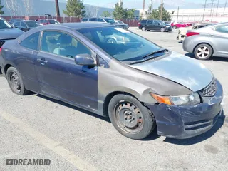 2010 Honda Civic Cpe LX with VIN 2HGFG1B61AH538184, listed as a IAAI auction lot 41670397 with 189,318 mi miles. Bid and sale history available at carsss.com. Image 1.