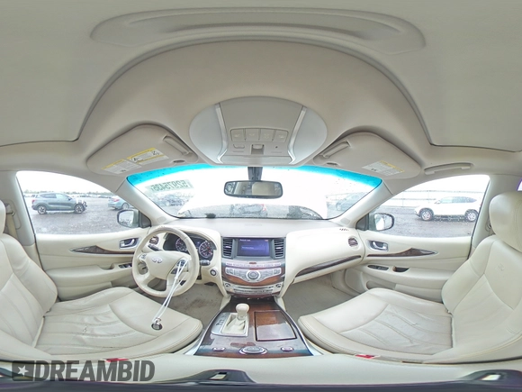 2013 Infiniti JX35 with VIN 5N1AL0MM5DC324103, listed as a Copart auction lot 52975435 with 153,545 mi miles and Salvage Title. Bid and sale history available at carsss.com. Image 14.