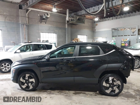 2024 Hyundai Kona Limited with VIN KM8HECA35RU097714, listed as a IAAI auction lot 40592804 with 6,971 mi miles. Bid and sale history available at carsss.com. Image 15.