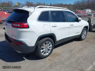 2015 Jeep Cherokee Limited with VIN 1C4PJMDS3FW775283, listed as a IAAI auction lot 42070360 with 156,422 mi miles. Bid and sale history available at carsss.com. Image 4.