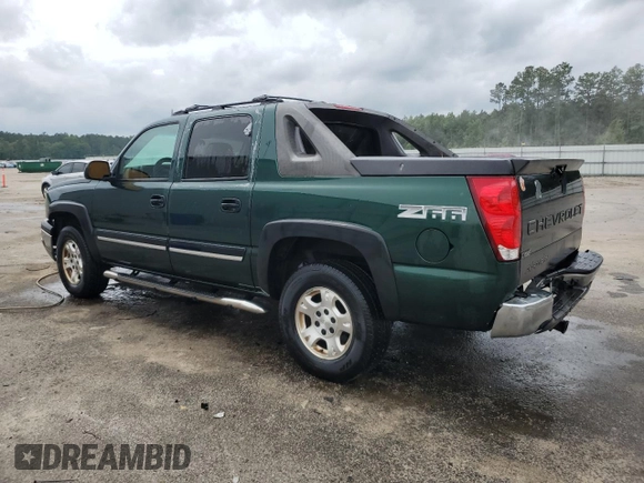 2004 Chevrolet Avalanche Z66 with VIN 3GNEC12T74G283063, listed as a Copart auction lot 59161325 with 168,997 mi miles and Salvage title. Bid and sale history available at DreamBid. Image 2.