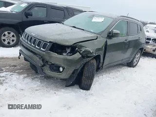 2018 Jeep Compass Altitude with VIN 3C4NJDBB1JT479462, listed as a IAAI auction lot 41276119 with 58,895 mi miles and . Bid and sale history available at carsss.com. Image 17.