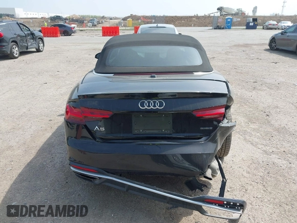 2020 Audi A5 Cabriolet Premium z VIN WAUWNGF50LN000334, wystawiony jako IAAI lot #41919556 z przebiegiem 56 494 mil mil oraz . Historia ofert i sprzedaży dostępna na DreamBid. Obrazek 16.