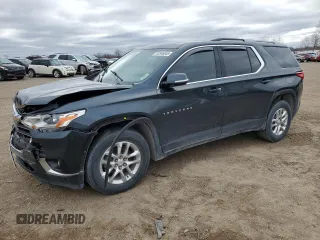 2018 Chevrolet Traverse LT Cloth with VIN 1GNEVGKW1JJ111452, listed as a Copart auction lot 53346845 with 114,622 mi miles and Clean Title. Bid and sale history available at carsss.com. Image 1.