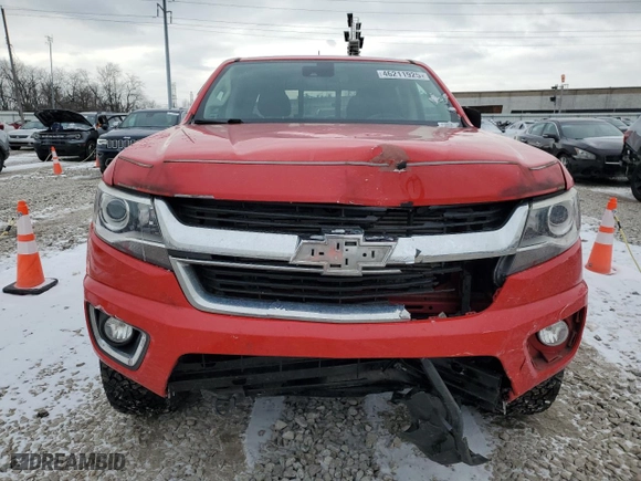 2017 Chevrolet Colorado 4WD LT with VIN 1GCPTCE1XH1223094, listed as a Copart auction lot 46211925 with 117,314 mi miles and Salvage Title. Bid and sale history available at carsss.com. Image 5.