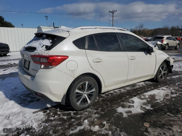2023 Subaru Impreza Premium with VIN 4S3GTAV62P3711751, listed as a Copart auction lot 44257555 with 85,344 mi miles and Salvage Title. Bid and sale history available at carsss.com. Image 3.