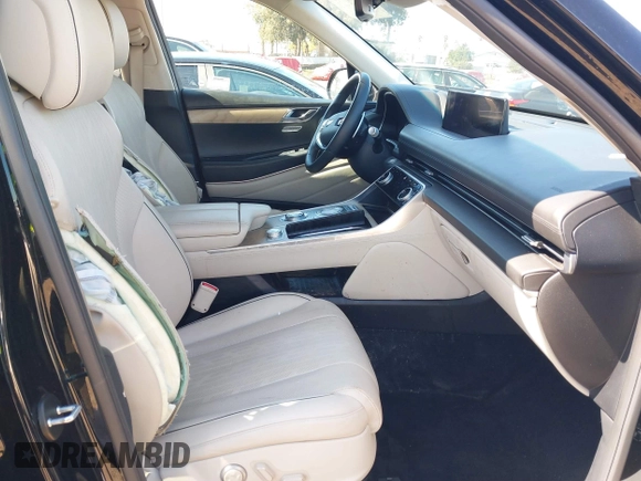 2021 Genesis GV80 with VIN KMUHB4SB7MU034287, listed as a IAAI auction lot 41663039 with 65,405 mi miles and . Bid and sale history available at DreamBid. Image 5.