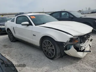 2010 Ford Mustang GT with VIN 1ZVBP8CH1A5115616, listed as a Copart auction lot 54581115 with Not Provided miles and Clean Title. Bid and sale history available at carsss.com. Image 4.