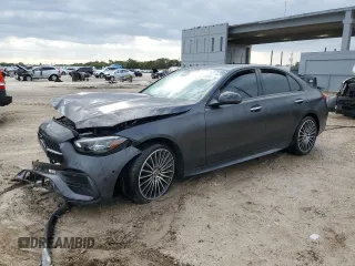 2024 Mercedes-Benz C with VIN W1KAF4GBXRR155221, listed as a Copart auction lot 49272245 with Not Provided miles and Clean Title. Bid and sale history available at carsss.com. Image 1.