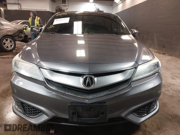2017 Acura ILX with VIN 19UDE2F34HA000283, listed as a IAAI auction lot 41468317 with 58,566 mi miles. Bid and sale history available at carsss.com. Image 12.