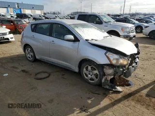 2009 Pontiac Vibe w/1SA with VIN 5Y2SP67899Z406001, listed as a Copart auction lot 81935154 with 162,213 mi miles and Clean Title. Bid and sale history available at carsss.com. Image 4.