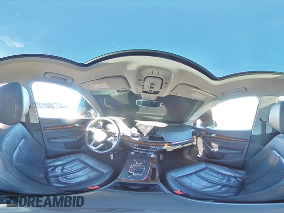 2018 Audi Q5 Premium with VIN WA1ANAFY2J2150488, listed as a Copart auction lot 81384734 with 115,333 mi miles and Salvage Title. Bid and sale history available at carsss.com. Image 14.