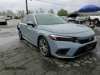 2023 Honda Civic Sedan Touring with VIN 2HGFE1F99PH322358, listed as a Copart auction lot 48635375 with 18,262 mi miles and Salvage Title. Bid and sale history available at carsss.com. Image 11.