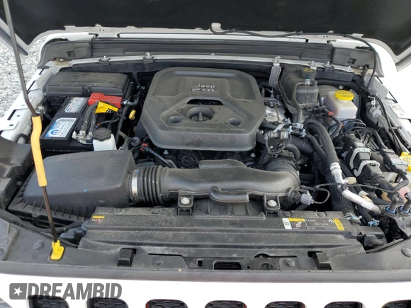 2023 Jeep Wrangler Sport S with VIN 1C4HJXDNXPW569699, listed as a Copart auction lot 52392145 with 32,972 mi miles and Salvage title. Bid and sale history available at DreamBid. Image 11.