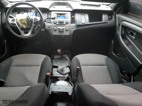2014 Ford Sedan Police Interceptor with VIN 1FAHP2MK3EG122362, listed as a Copart auction lot 43003425 with 195,663 mi miles and Salvage Title. Bid and sale history available at carsss.com. Image 8.