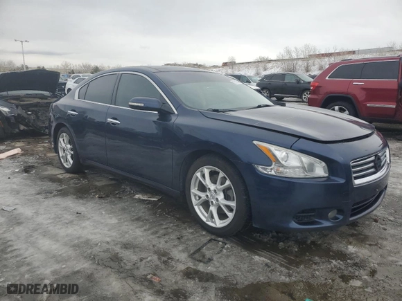 2013 Nissan Maxima 3.5 SV with VIN 1N4AA5AP5DC841610, listed as a Copart auction lot 87955885 with 169,250 mi miles and Salvage Title. Bid and sale history available at carsss.com. Image 4.