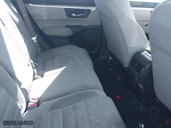 2017 Honda CR-V LX with VIN 7FARW5H38HE015090, listed as a IAAI auction lot 41473703 with 1 mi miles. Bid and sale history available at carsss.com. Image 8.
