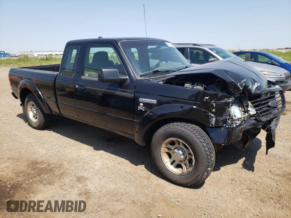 2009 Ford Ranger XLT with VIN 1FTYR44E19PA48374, listed as a Copart auction lot 62522244 with 199,756 mi miles and Salvage Title. Bid and sale history available at carsss.com. Image 4.