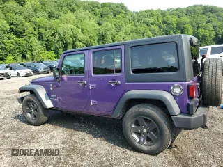 2018 Jeep Wrangler Unlimited Sport with VIN 1C4BJWDG9JL910410, listed as a Copart auction lot 60778405 with 57,450 mi miles and Salvage title. Bid and sale history available at DreamBid. Image 2.