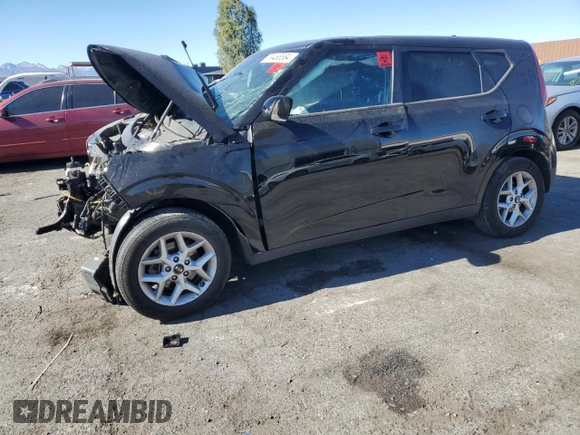 2021 Kia Soul S with VIN KNDJ23AU0M7743787, listed as a Copart auction lot 79468584 with 50,138 mi miles and Salvage Title. Bid and sale history available at carsss.com. Image 1.