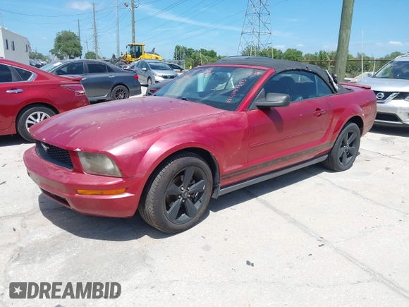 2008 Ford Mustang Deluxe with VIN 1ZVHT84N785153453, listed as a IAAI auction lot 41917393 with 124,104 mi miles and . Bid and sale history available at carsss.com. Image 2.