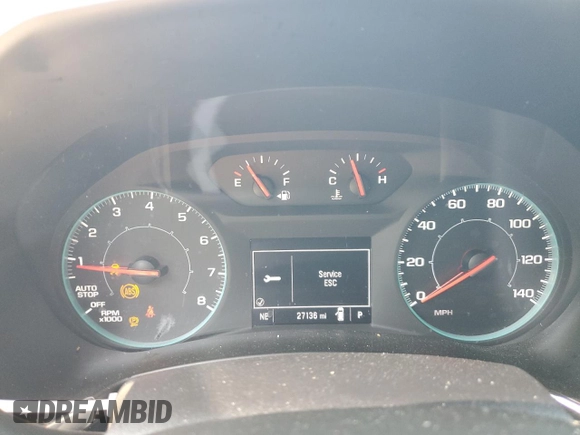 2024 Chevrolet Equinox LS z VIN 3GNAXHEG4RL204862, wystawiony jako Copart lot #53720645 z przebiegiem 27 136 mil mil oraz Szkoda całkowita • Salvage title. Historia ofert i sprzedaży dostępna na DreamBid. Obrazek 9.
