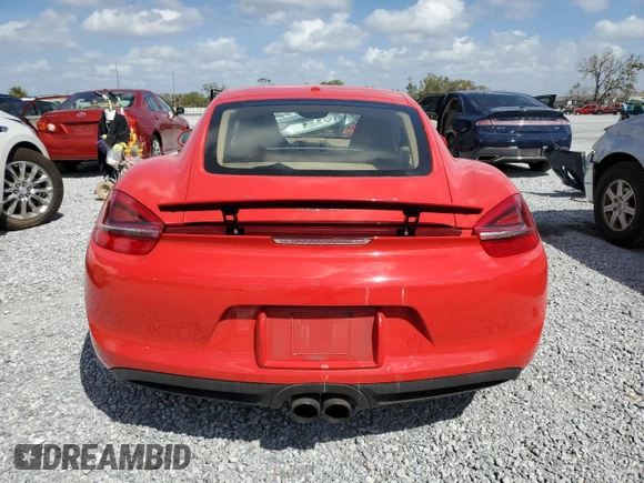 2014 Porsche Cayman с VIN WP0AA2A82EK171667, выставлен на аукционе Copart как лот 47528675 с пробегом 103 494 миль миль и Списание • Salvage title. История ставок и продаж доступна на DreamBid. Изображение 6.