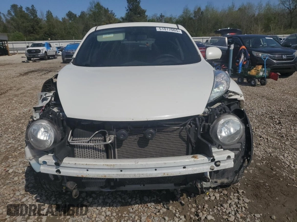 2013 Nissan Juke SV with VIN JN8AF5MVXDT218655, listed as a Copart auction lot 51017065 with 81,170 mi miles and Salvage Title. Bid and sale history available at carsss.com. Image 5.