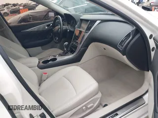 2015 Infiniti Q50 Premium with VIN JN1BV7AP6FM342619, listed as a IAAI auction lot 41871222 with 162,873 mi miles. Bid and sale history available at carsss.com. Image 5.