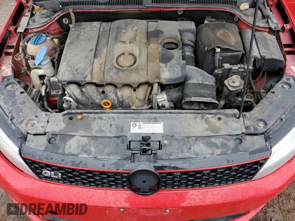 2011 Volkswagen Jetta SE with VIN 3VWDZ7AJ9BM058662, listed as a Copart auction lot 59530225 with 158,192 mi miles and Salvage title. Bid and sale history available at DreamBid. Image 11.