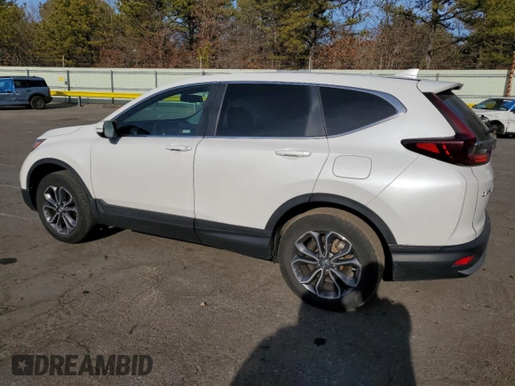 2022 Honda CR-V EX-L with VIN 2HKRW2H88NH604367, listed as a Copart auction lot 49181585 with 61,488 mi miles and Non repairable. Bid and sale history available at DreamBid. Image 2.