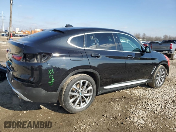2019 BMW X4 xDrive30i with VIN 5UXUJ3C50KLG54412, listed as a Copart auction lot 43918025 with 83,106 mi miles and Salvage Title. Bid and sale history available at carsss.com. Image 3.