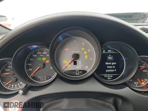 2017 Porsche Cayenne S z VIN WP1AB2A23HLA53729, wystawiony jako Copart lot #80111794 z przebiegiem 93 539 mil mil oraz Tytuł czysty. Historia ofert i sprzedaży dostępna na DreamBid. Obrazek 9.
