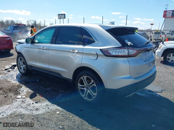 2016 Ford Edge Titanium with VIN 2FMPK4K87GBB12446, listed as a IAAI auction lot 41719459 with 140,038 mi miles. Bid and sale history available at carsss.com. Image 3.