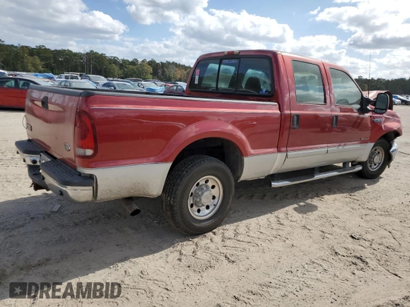 2003 Ford Super Duty F-250 XL with VIN 1FTNW20F83EA79803, listed as a Copart auction lot 77653954 with 0 mi miles and Salvage Title. Bid and sale history available at carsss.com. Image 3.