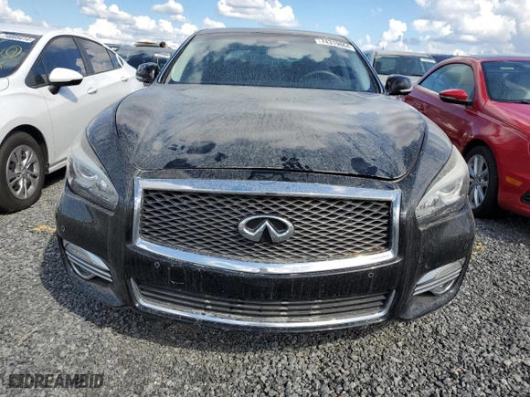2015 Infiniti Q70L with VIN JN1BY1PP6FM601878, listed as a Copart auction lot 74319864 with 0 mi miles and Salvage Title. Bid and sale history available at carsss.com. Image 5.