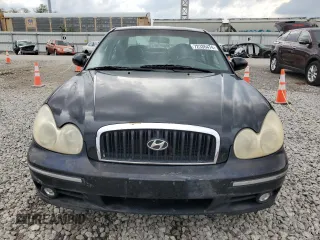 2002 Hyundai Sonata GLS with VIN KMHWF35H52A615774, listed as a Copart auction lot 72336474 with 156,588 mi miles and Salvage Title. Bid and sale history available at carsss.com. Image 5.
