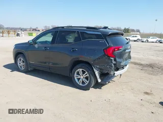 2018 GMC Terrain SLE with VIN 3GKALTEV1JL181197, listed as a IAAI auction lot 41787314 with 60,639 mi miles. Bid and sale history available at carsss.com. Image 3.