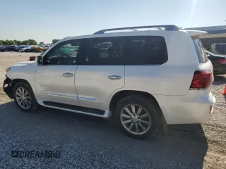 2011 Lexus LX 570 with VIN JTJHY7AX7B4077618, listed as a Copart auction lot 55992375 with 178,696 mi miles and Clean title. Bid and sale history available at DreamBid. Image 2.