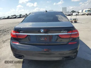 2017 BMW 7 Series 740i xDrive with VIN WBA7E4C53HGU99133, listed as a Copart auction lot 73007174 with 84,542 mi miles and Non Repairable. Bid and sale history available at carsss.com. Image 6.