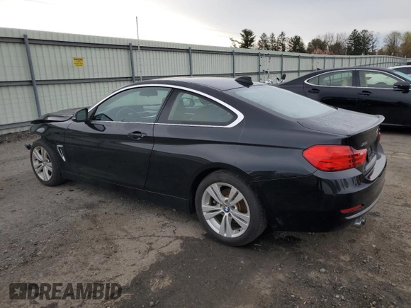 2015 BMW 4 Series 428i xDrive with VIN WBA3N5C54FK198577, listed as a Copart auction lot 50296395 with 56,607 mi miles and Salvage Title. Bid and sale history available at carsss.com. Image 2.