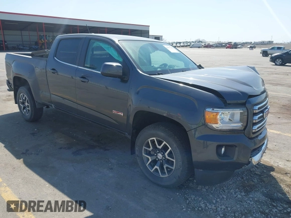 2016 GMC Canyon 4WD SLE with VIN 1GTG6CE32G1189451, listed as a IAAI auction lot 42057262 with 143,721 mi miles and . Bid and sale history available at DreamBid. Image 1.