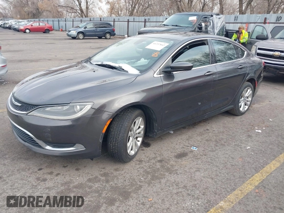 2015 Chrysler 200 Limited with VIN 1C3CCCAB1FN587766, listed as a IAAI auction lot 41237842 with 179,788 mi miles and . Bid and sale history available at DreamBid. Image 2.